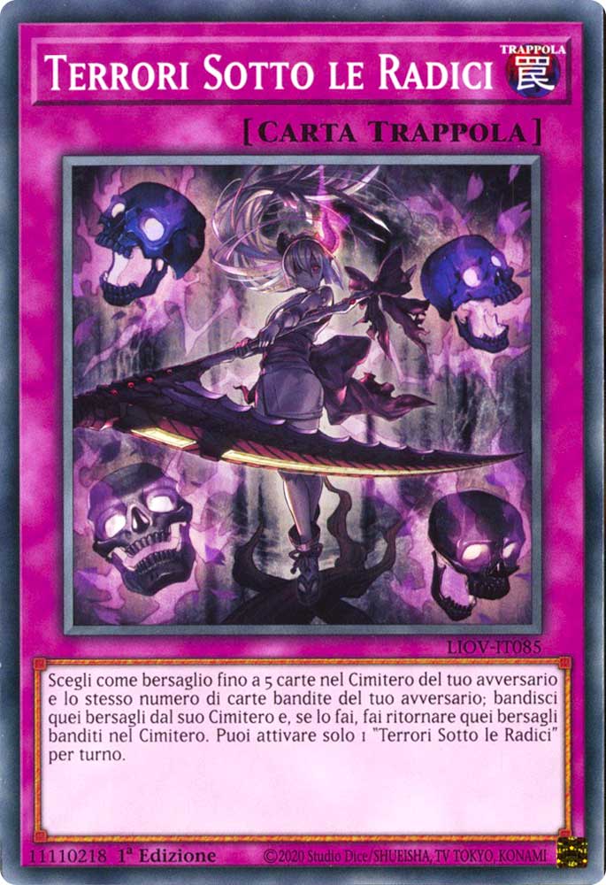 LIOV-IT085 Terrori Sotto le Radici comune 1a Edizione (IT) -NEAR MINT-