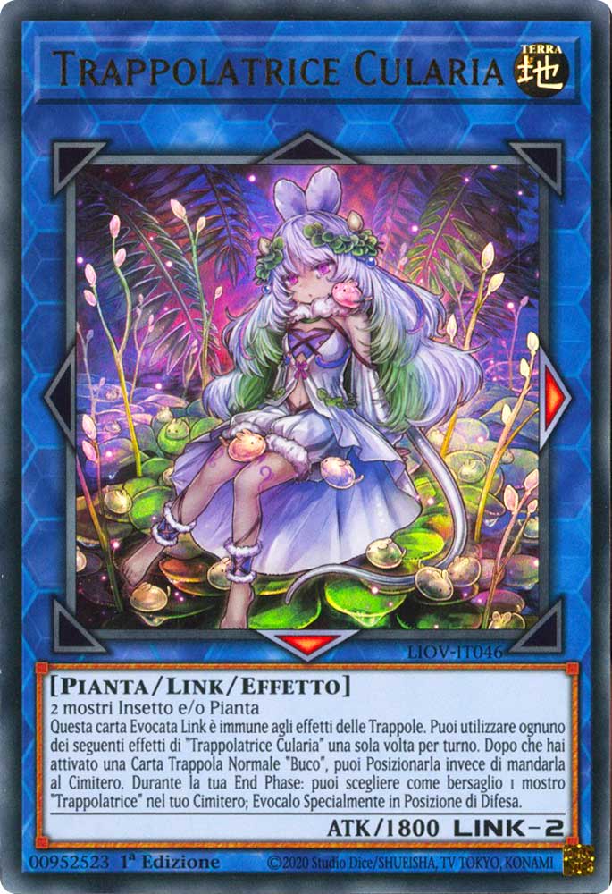 LIOV-IT046 Trappolatrice Cularia ultra rara 1a Edizione (IT) -NEAR MINT-