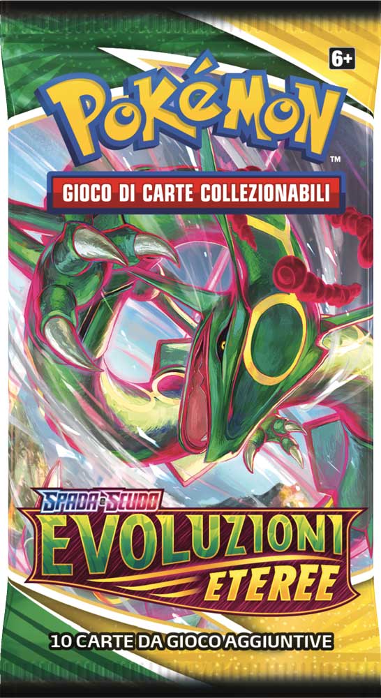 Spada e Scudo Evoluzioni Eteree busta 10 carte Artwork RANDOM (IT)