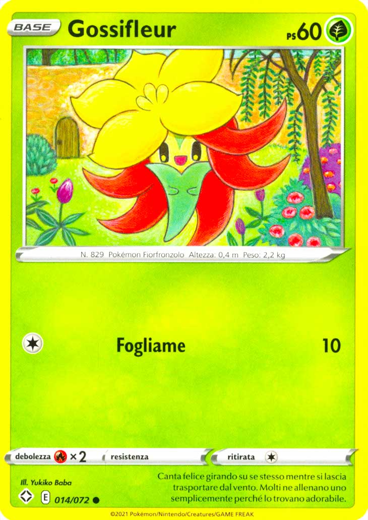 14 / 72 Gossifleur Comune normale (IT) -NEAR MINT-