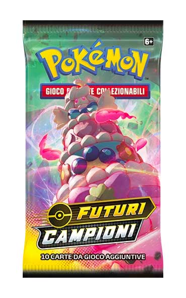 Spada e Scudo Futuri Campioni busta 10 carte Artwork Alcremie VMAX (IT)