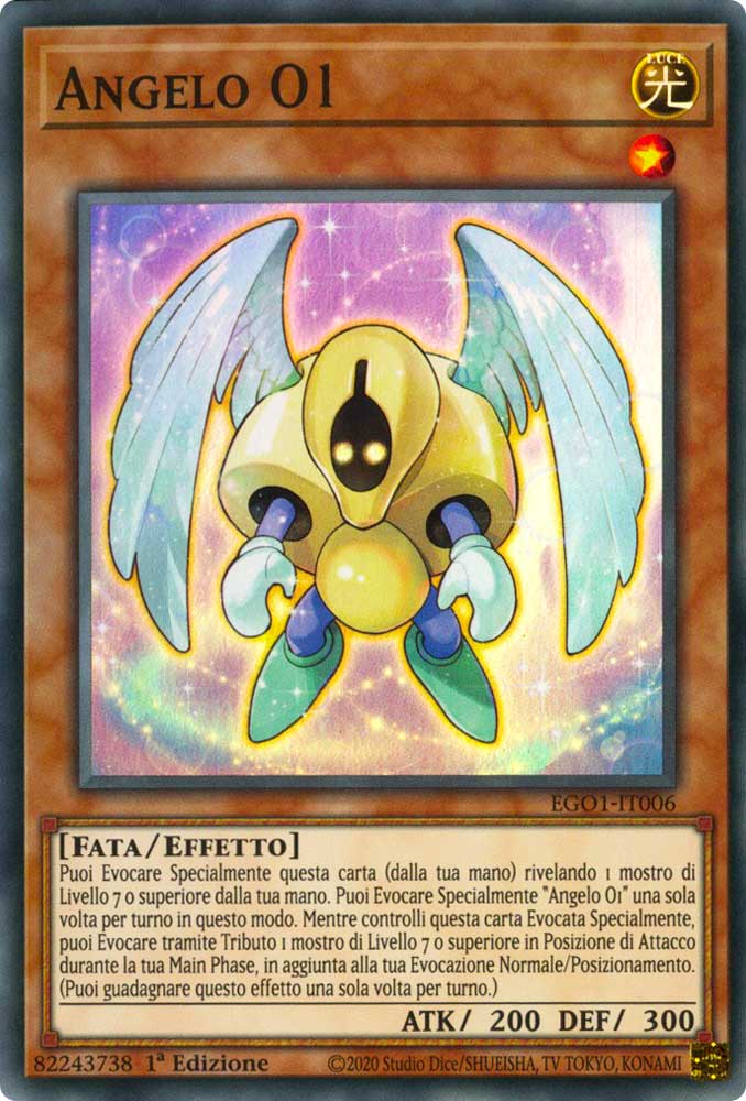 EGO1-IT006 Angelo 01 super rara 1a Edizione (IT) -NEAR MINT-
