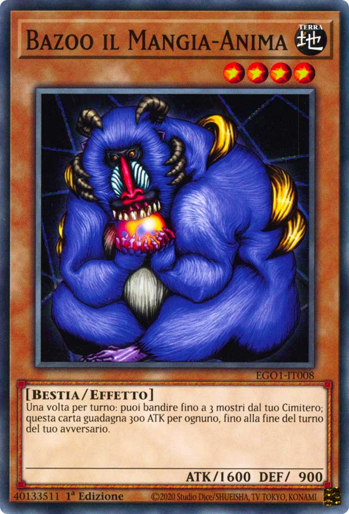 EGO1-IT008 Bazoo il Mangia-Anima comune 1a Edizione (IT) -NEAR MINT-