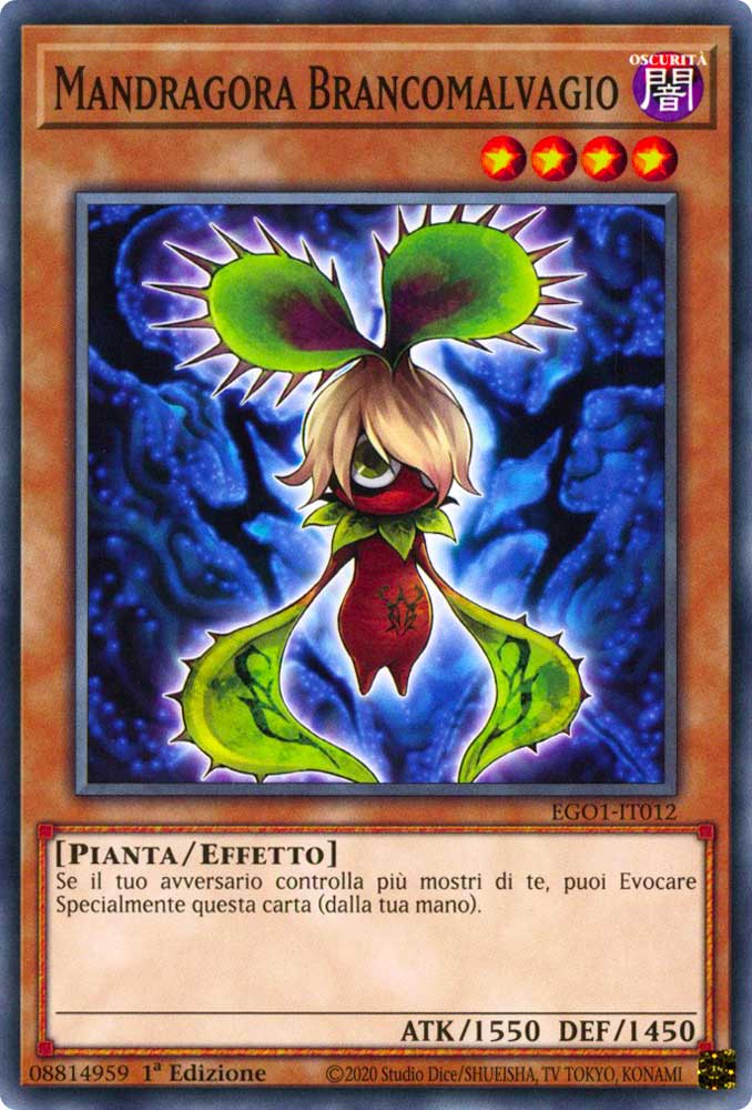 EGO1-IT012 Mandragora Brancomalvagio comune 1a Edizione (IT) -NEAR MINT-