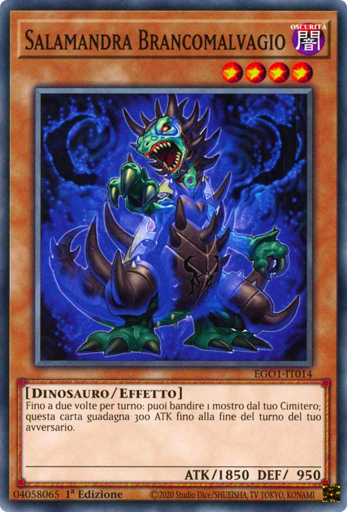 EGO1-IT014 Salamandra Brancomalvagio comune 1a Edizione (IT) -NEAR MINT-