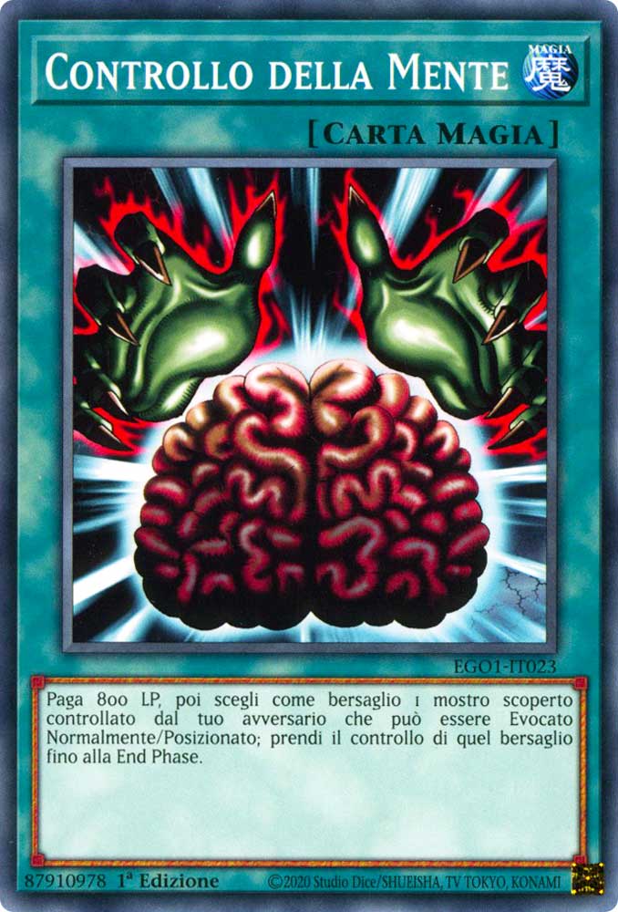 EGO1-IT023 Controllo della Mente comune 1a Edizione (IT) -NEAR MINT-
