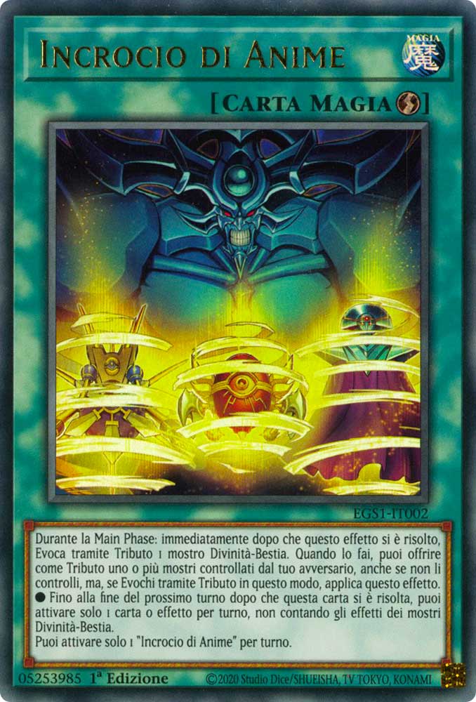 EGS1-IT002 Incrocio di Anime ultra rara 1a Edizione (IT) -NEAR MINT-