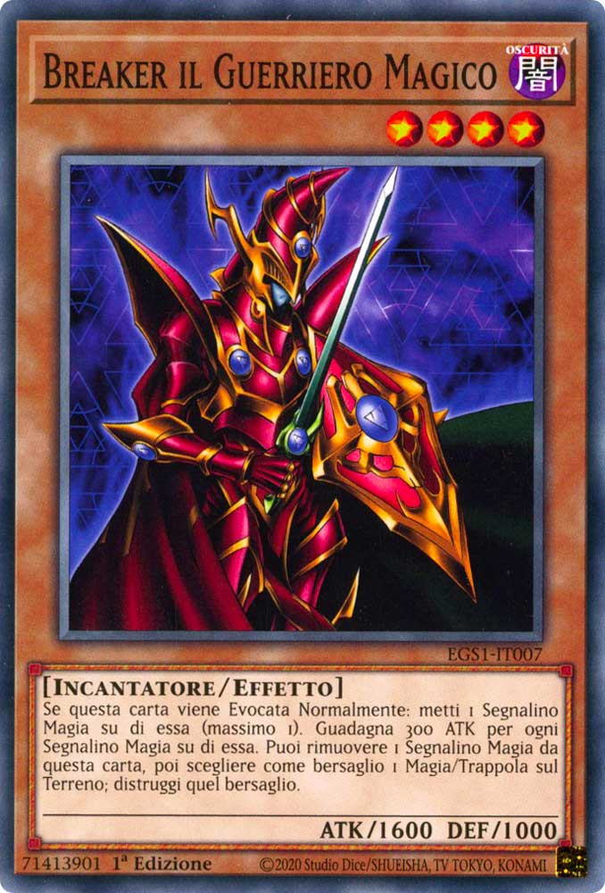 EGS1-IT007 Breaker il Guerriero Magico comune 1a Edizione (IT) -NEAR MINT-