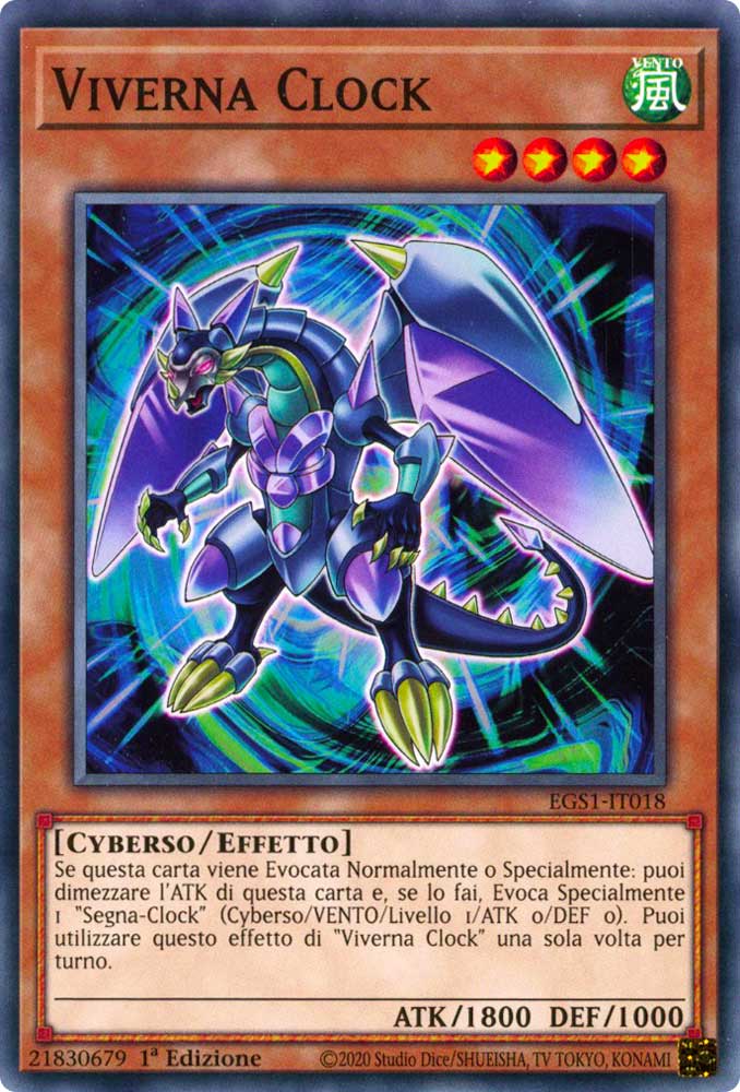EGS1-IT018 Viverna Clock comune 1a Edizione (IT) -NEAR MINT-