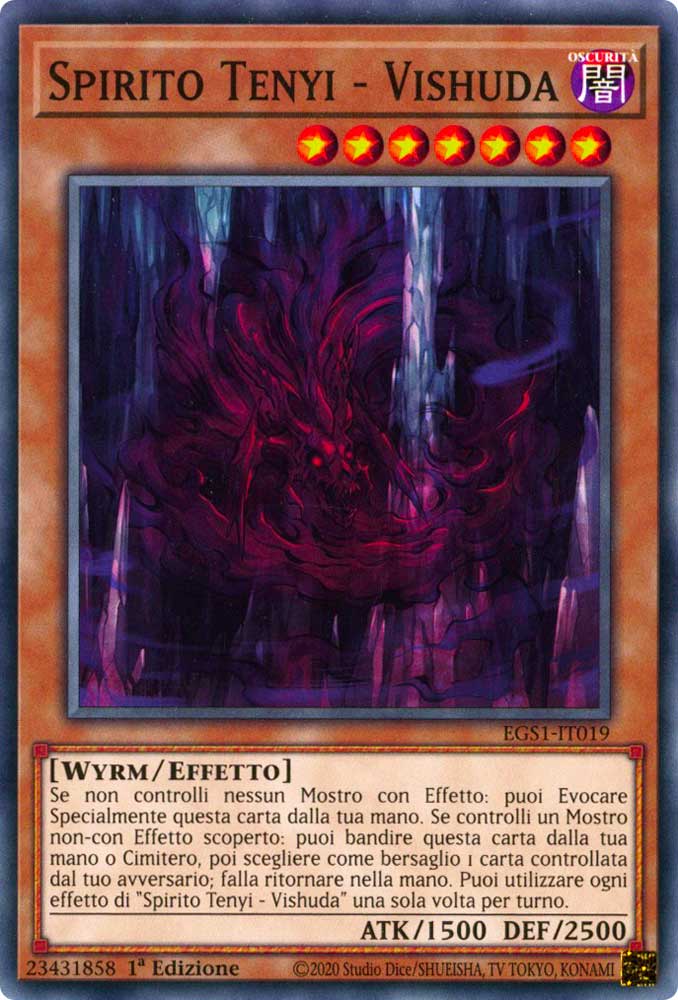 EGS1-IT019 Spirito Tenyi - Vishuda comune 1a Edizione (IT) -NEAR MINT-