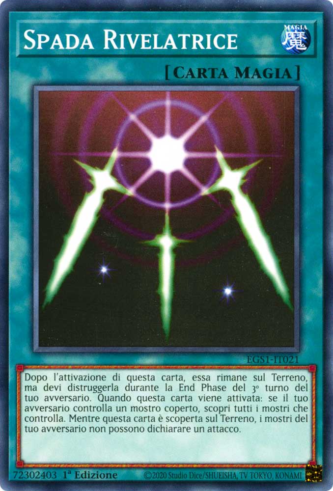 EGS1-IT021 Spada Rivelatrice comune 1a Edizione (IT) -NEAR MINT-