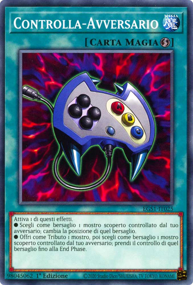 EGS1-IT025 Controlla-Avversario comune 1a Edizione (IT) -NEAR MINT-