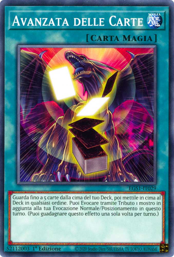 EGS1-IT029 Avanzata delle Carte comune 1a Edizione (IT) -NEAR MINT-