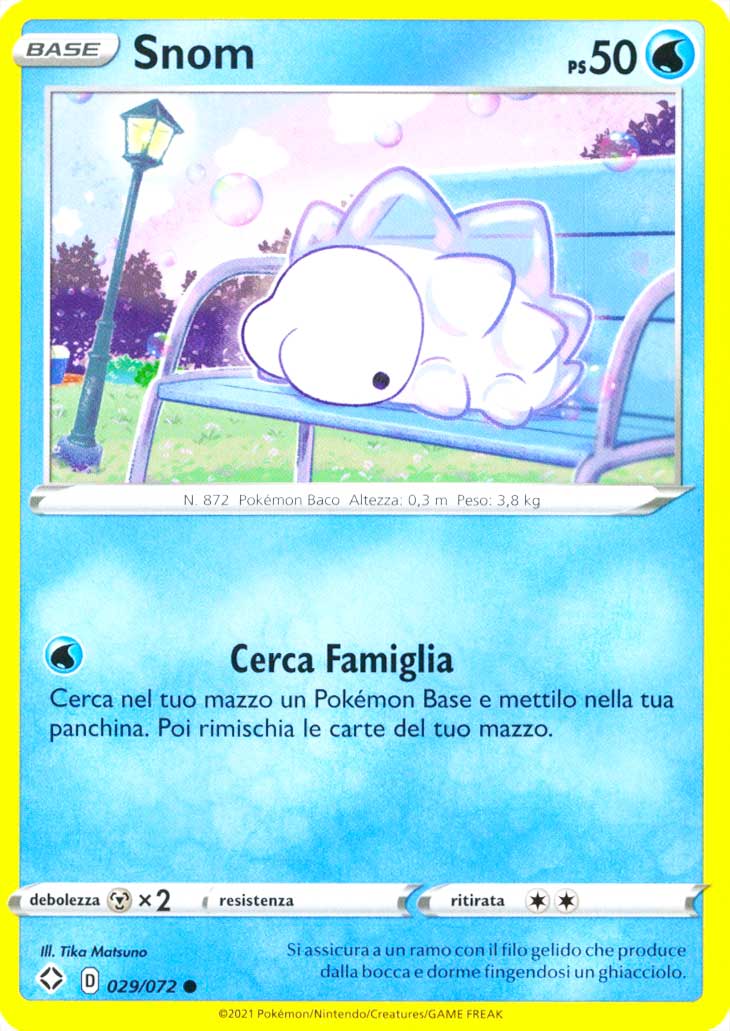 29 / 72 Snom Comune normale (IT) -NEAR MINT-