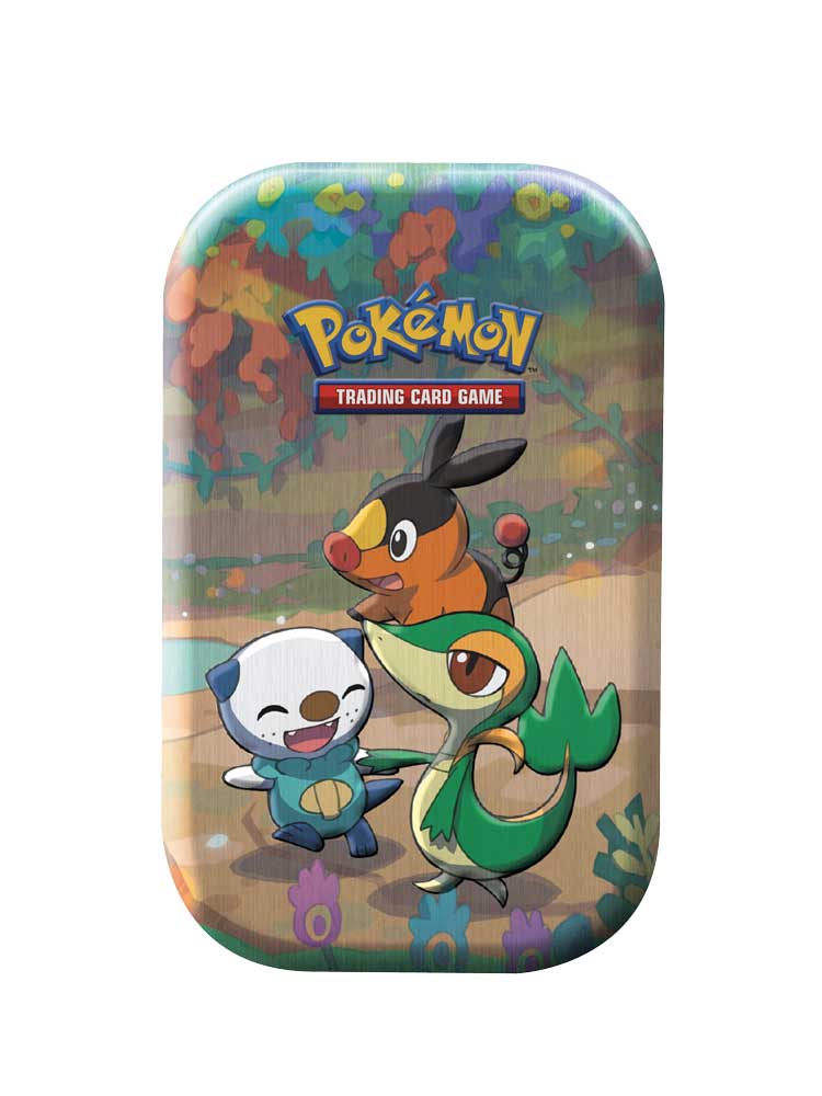 Celebrations Mini Tin da Collezione Unima Starter: Snivy, Tepig e Oshawott (EN)