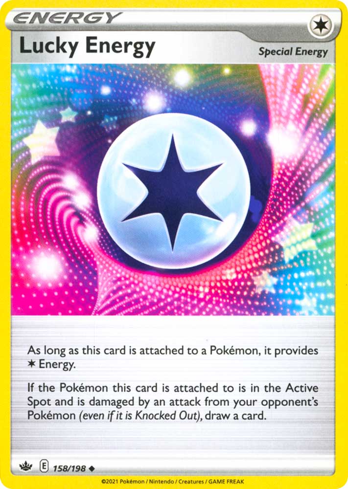 158 / 198 Lucky Energy Non Comune normale (EN) -NEAR MINT-