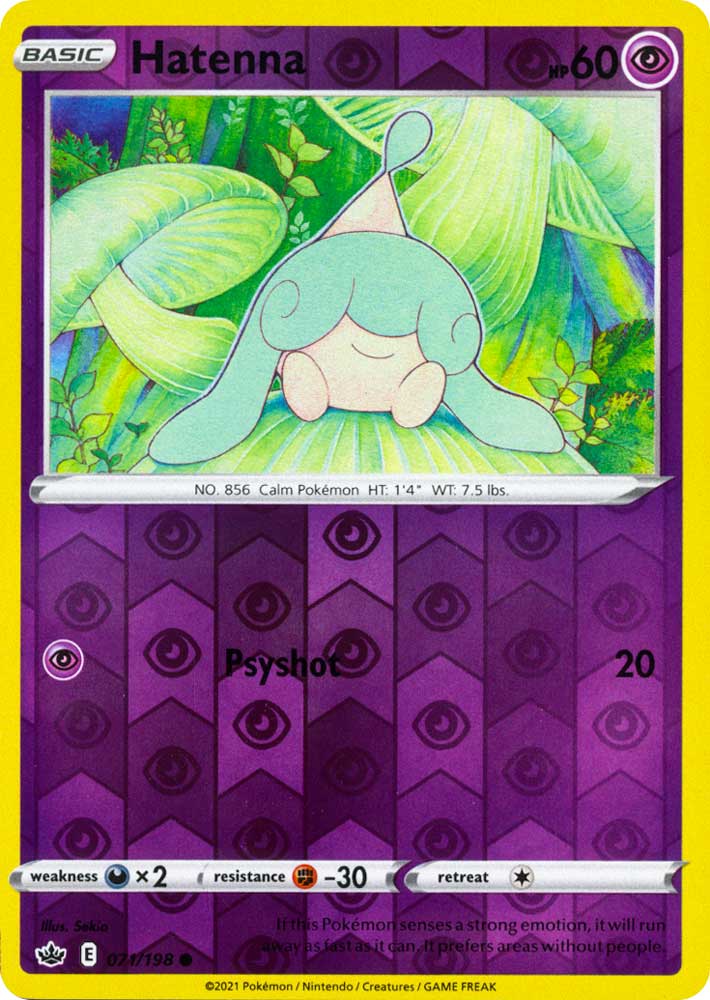 071 / 198 Hatenna Comune Reverse foil (EN) -NEAR MINT-