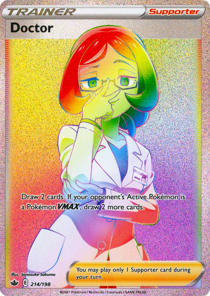 214 / 198 Doctor Rara Segreta Rainbow foil (EN) -NEAR MINT-