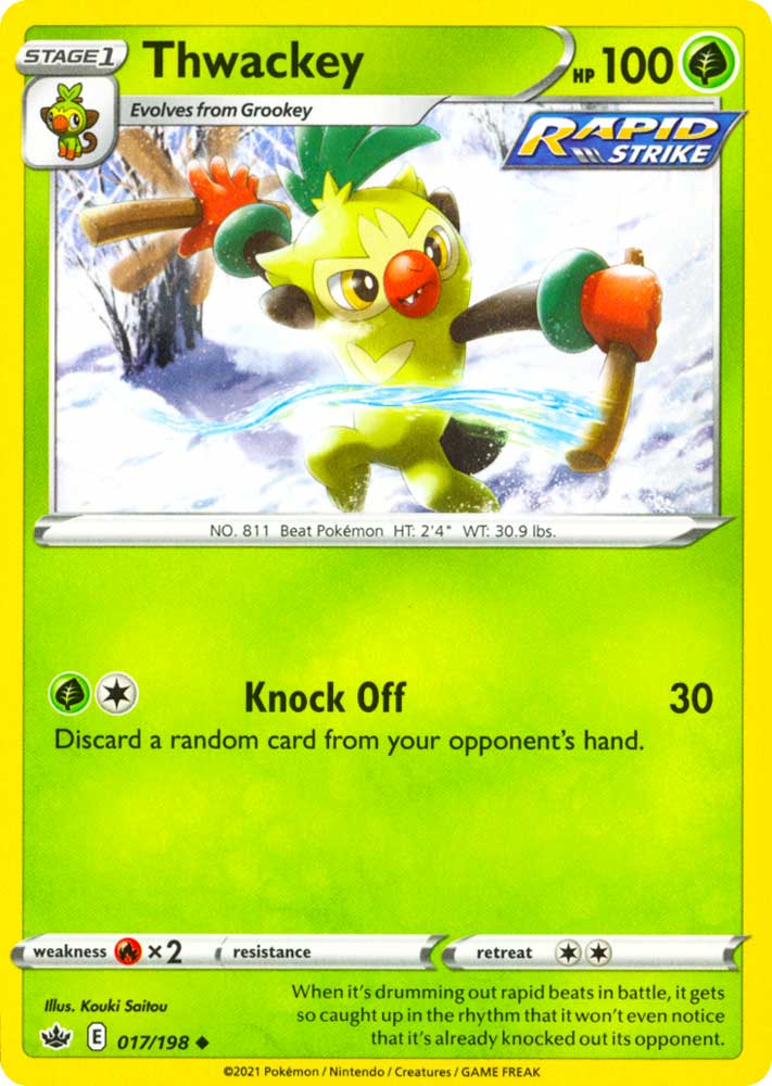 017 / 198 Thwackey Non Comune normale (EN) -NEAR MINT-