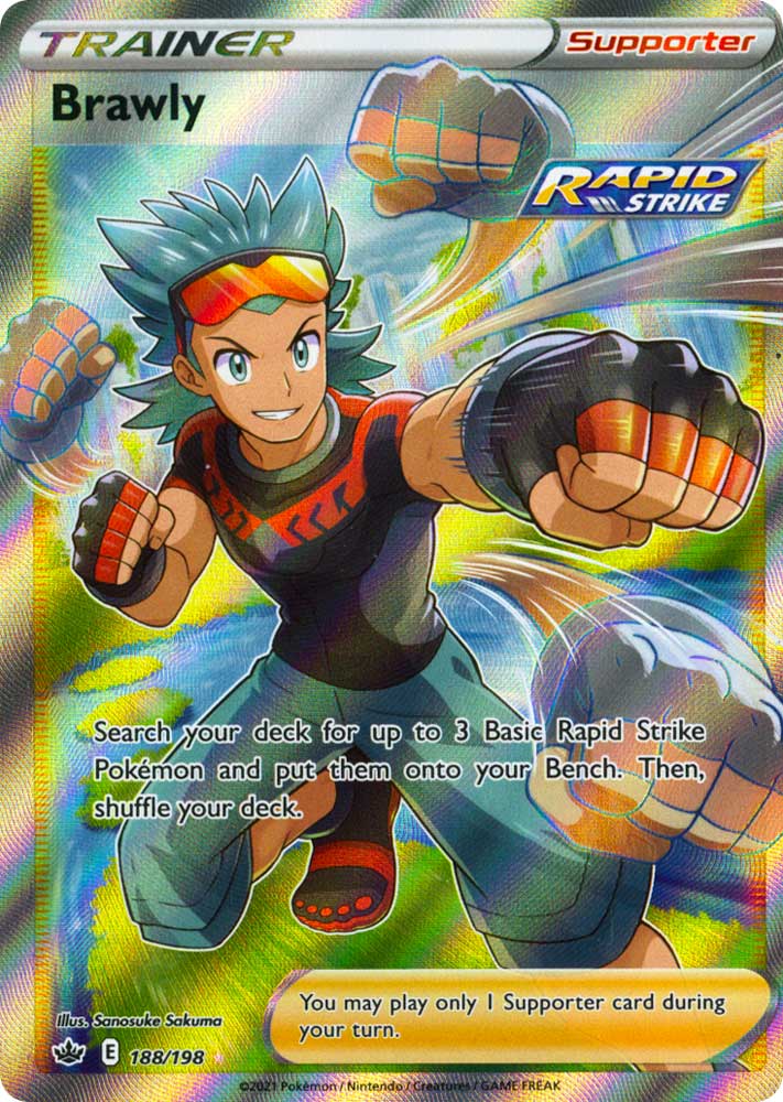 188 / 198 Brawly Ultra Rara Full Art foil (EN) -NEAR MINT-