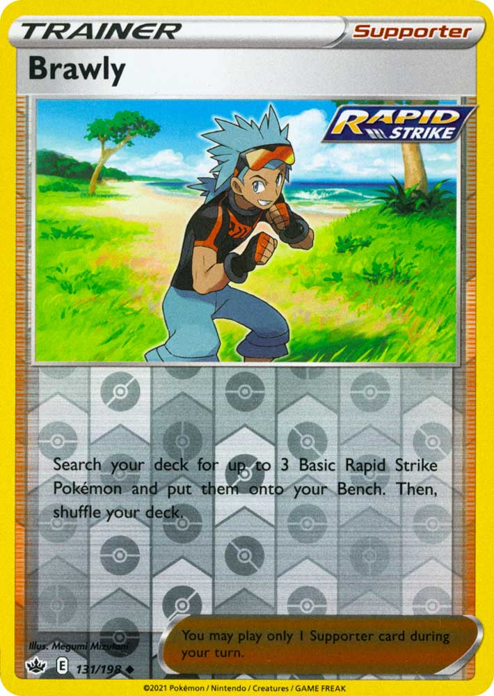 131 / 198 Brawly Non Comune Reverse foil (EN) -NEAR MINT-