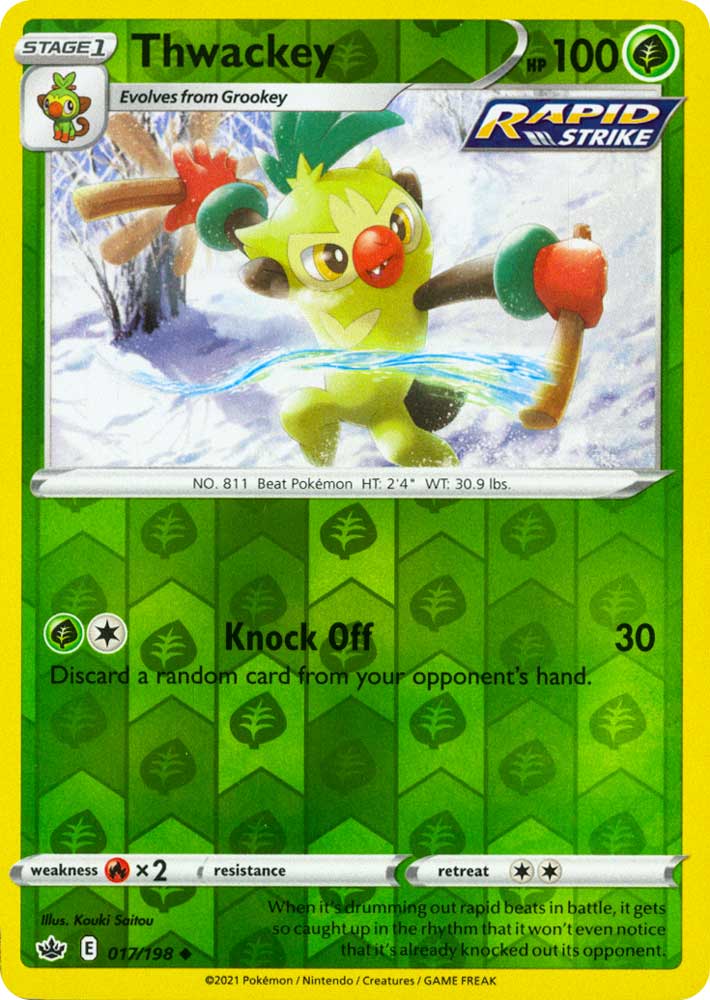 017 / 198 Thwackey Non Comune Reverse foil (EN) -NEAR MINT-