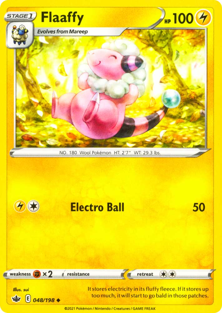 048 / 198 Flaaffy Non Comune normale (EN) -NEAR MINT-