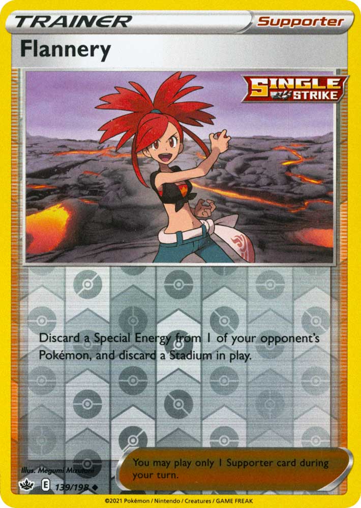 139 / 198 Flannery Non Comune Reverse foil (EN) -NEAR MINT-