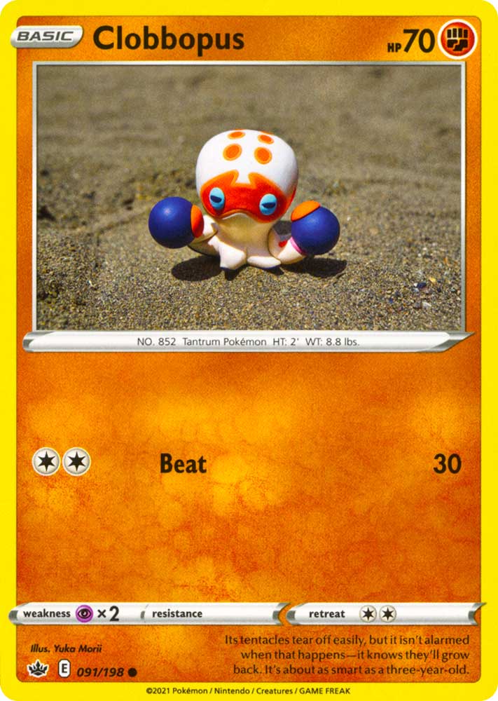 091 / 198 Clobbopus Comune normale (EN) -NEAR MINT-