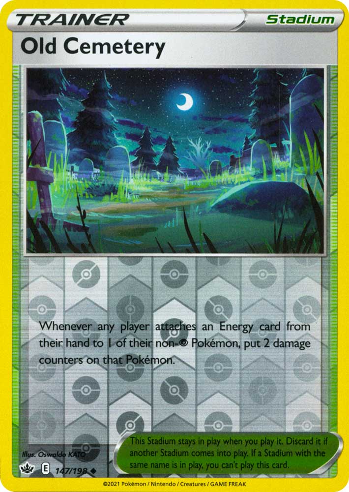 147 / 198 Old Cemetery Non Comune Reverse foil (EN) -NEAR MINT-