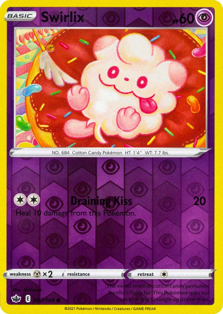 067 / 198 Swirlix Comune Reverse foil (EN) -NEAR MINT-