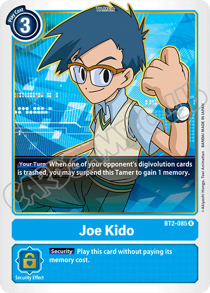 BT02-EN085 Joe Kido rara normale (EN) -NEAR MINT-