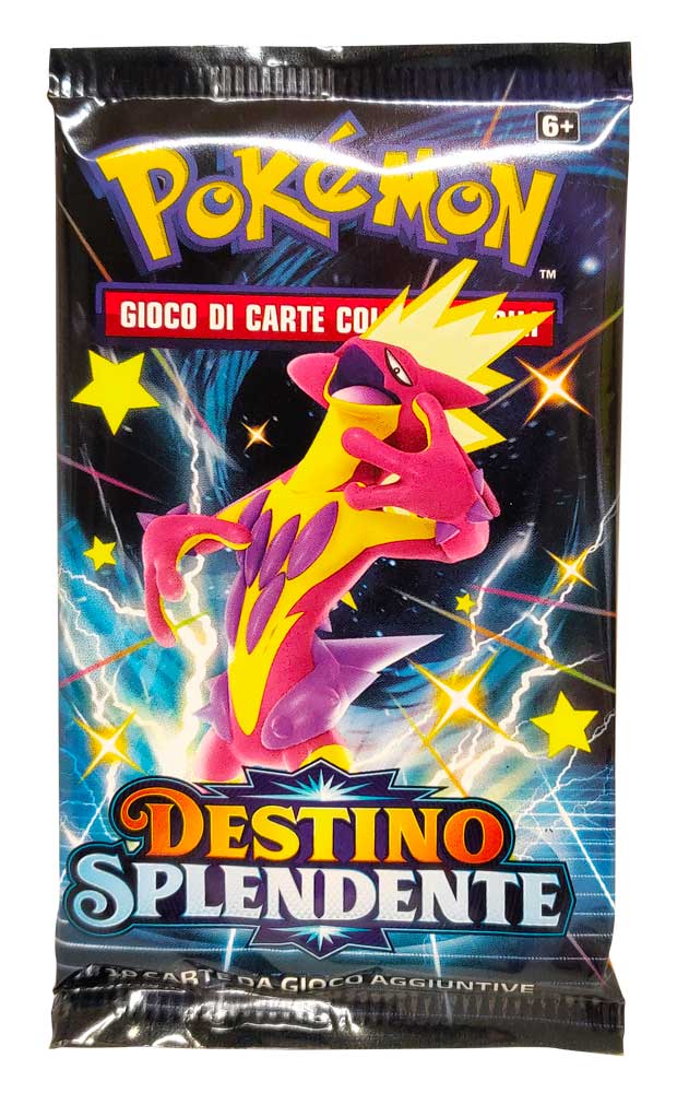 Spada e Scudo 4.5 Destino Splendente artwork Shining Toxtricity busta 10 carte (IT)
