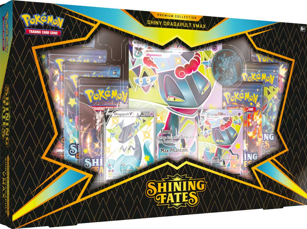 Sword and Shield 4.5 Shining Fates Premium Collection Shiny Dragapult VMAX (EN)