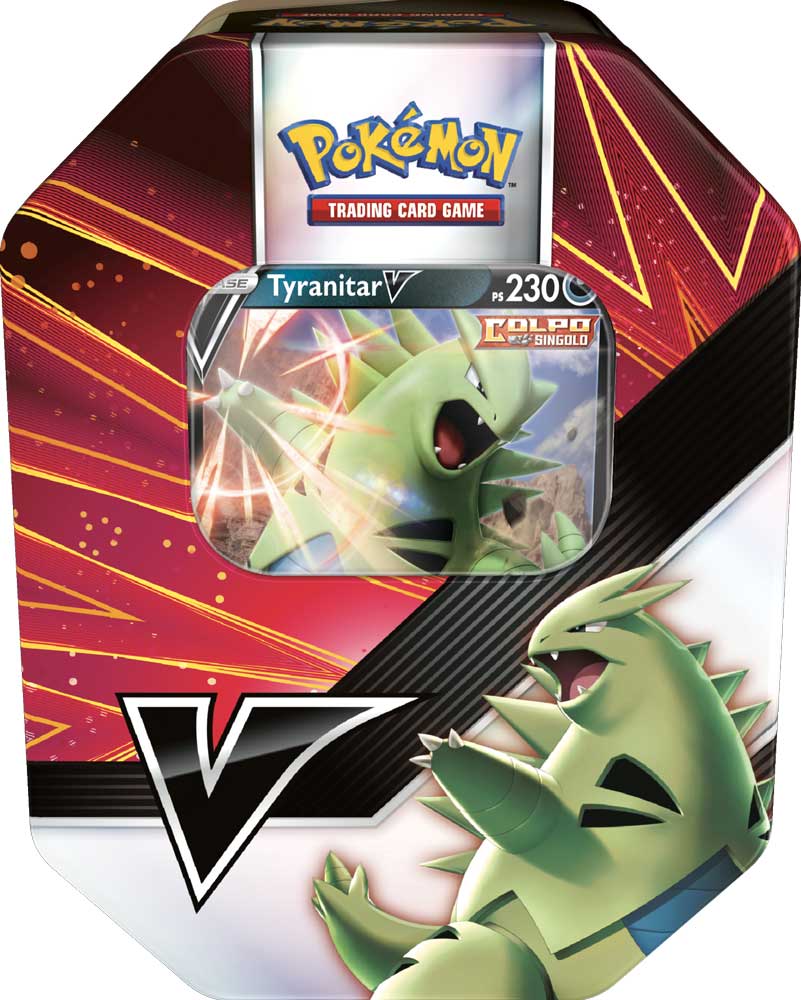 Tin da Collezione Colpi V Tyranitar V (IT)