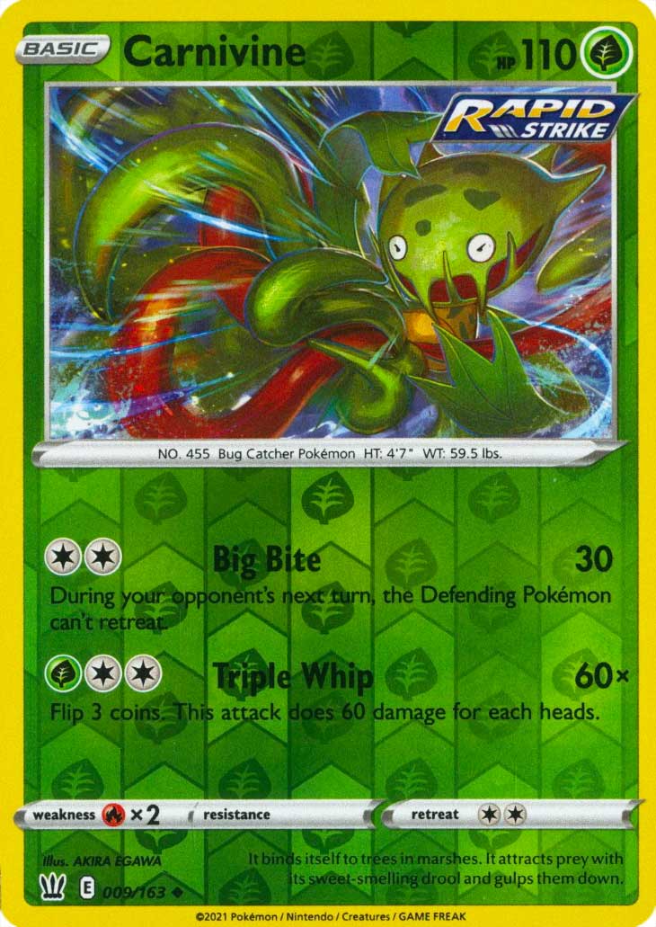 009 / 163 Carnivine Non Comune Reverse foil (EN) -NEAR MINT-