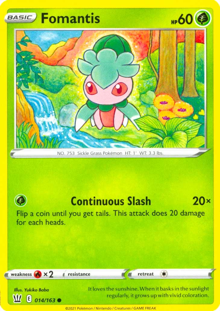 014 / 163 Fomantis Comune normale (EN) -NEAR MINT-