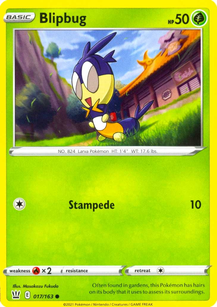 017 / 163 Blipbug Comune normale (EN) -NEAR MINT-