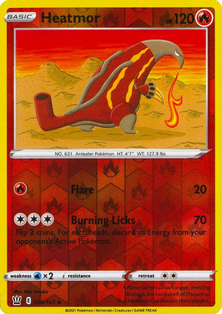 026 / 163 Heatmor Non Comune Reverse foil (EN) -NEAR MINT-