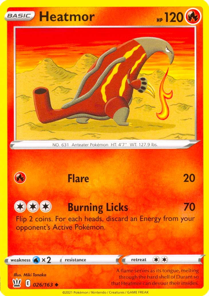 026 / 163 Heatmor Non Comune normale (EN) -NEAR MINT-