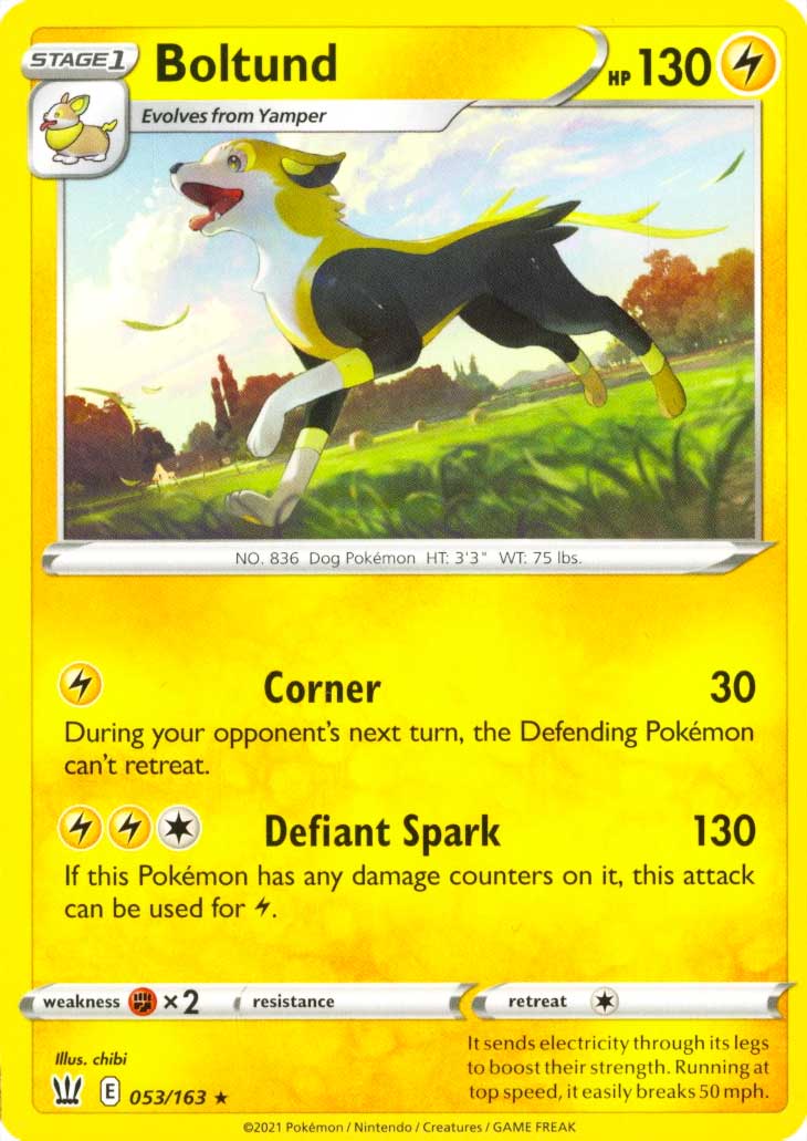 053 / 163 Boltund Rara normale (EN) -NEAR MINT-