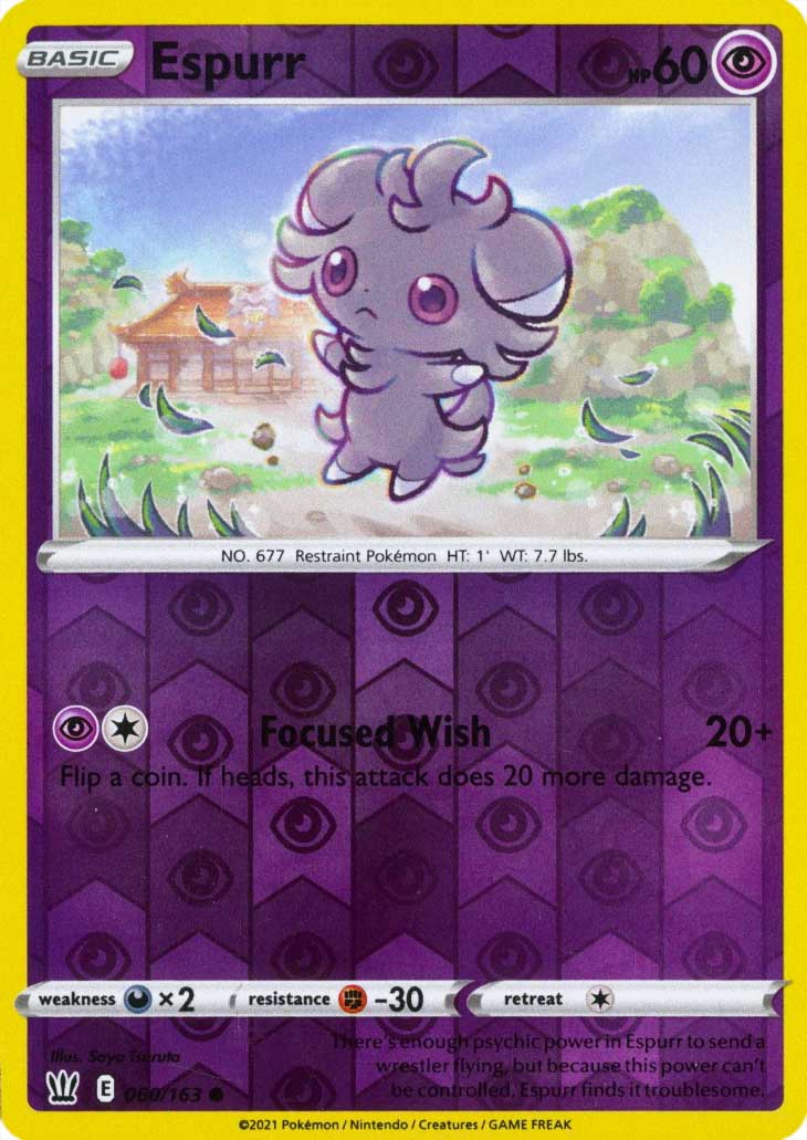 060 / 163 Espurr Comune Reverse foil (EN) -NEAR MINT-