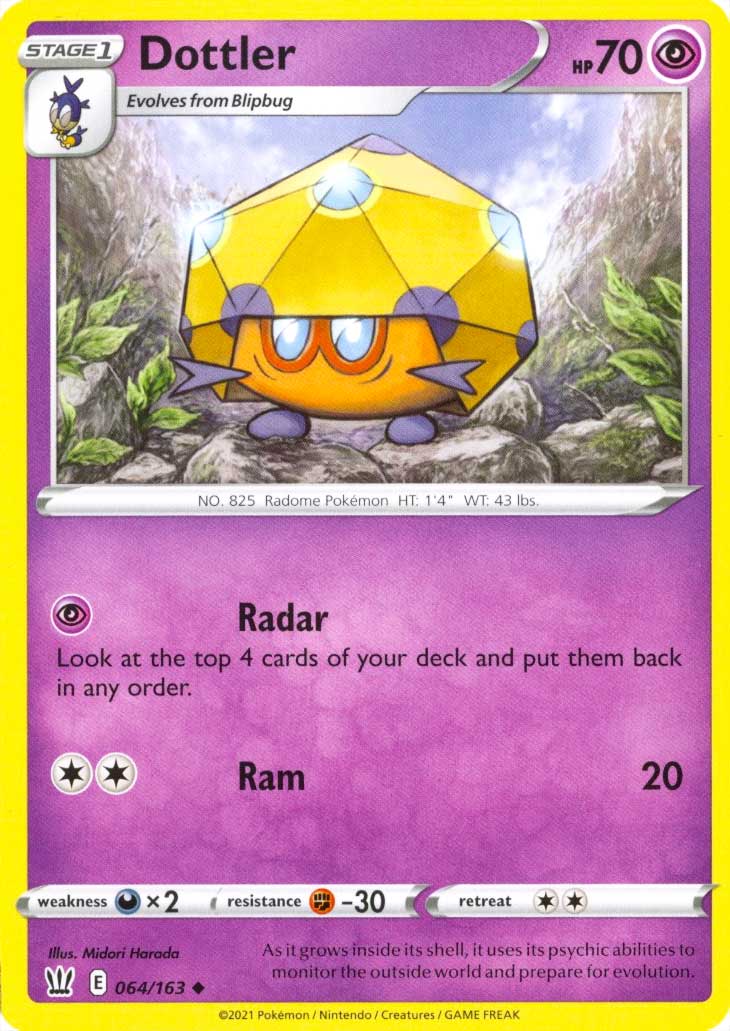 064 / 163 Dottler Non Comune normale (EN) -NEAR MINT-