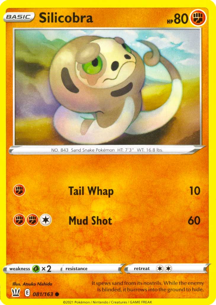081 / 163 Silicobra Comune normale (EN) -NEAR MINT-