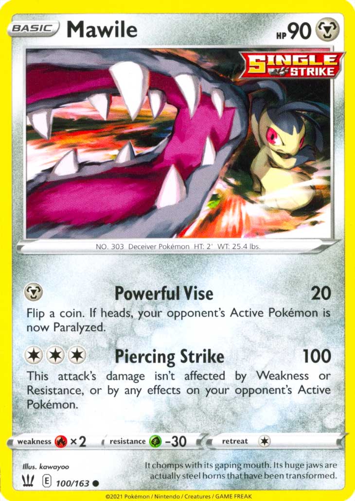 100 / 163 Mawile Comune normale (EN) -NEAR MINT-