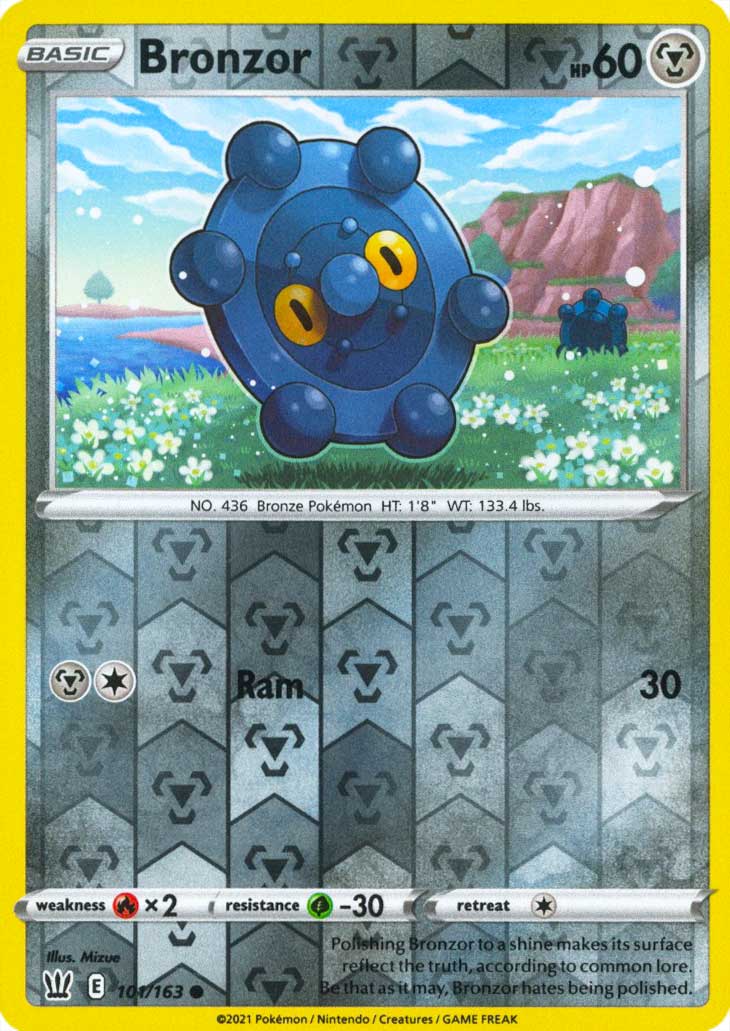 101 / 163 Bronzor Comune Reverse foil (EN) -NEAR MINT-