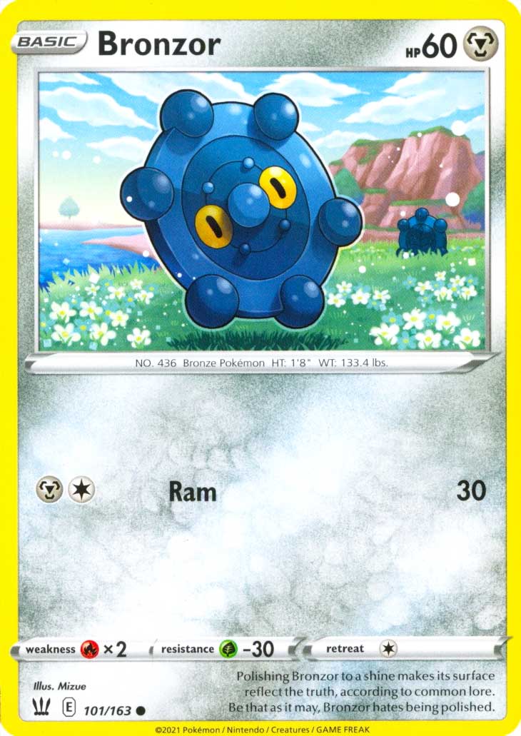 101 / 163 Bronzor Comune normale (EN) -NEAR MINT-