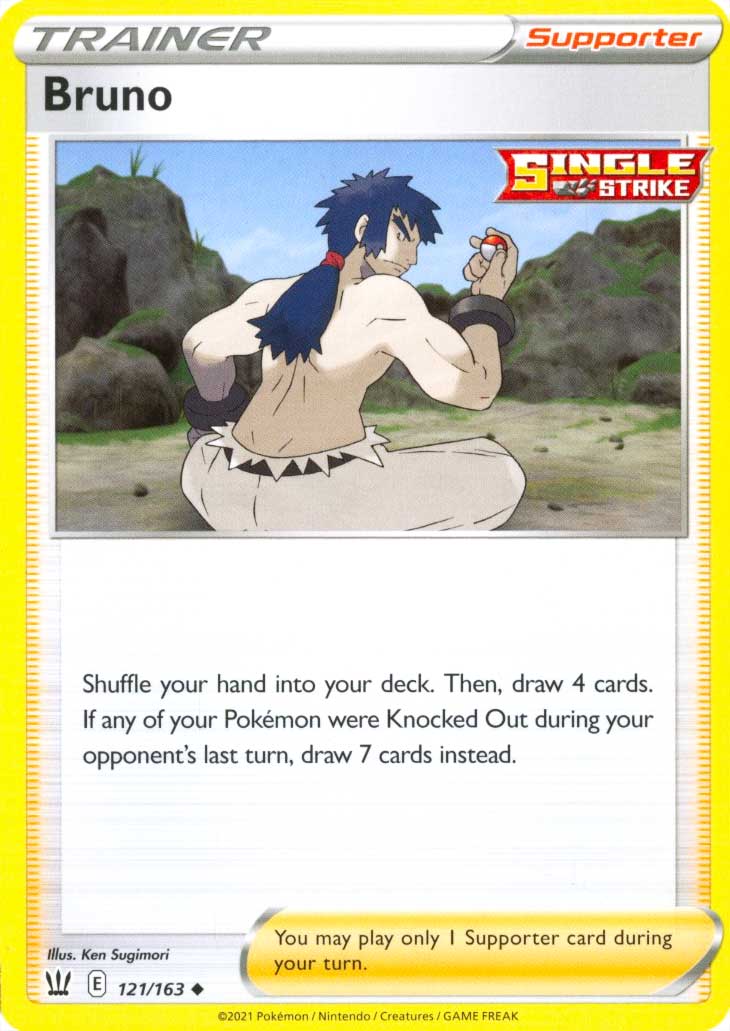 121 / 163 Bruno Non Comune normale (EN) -NEAR MINT-