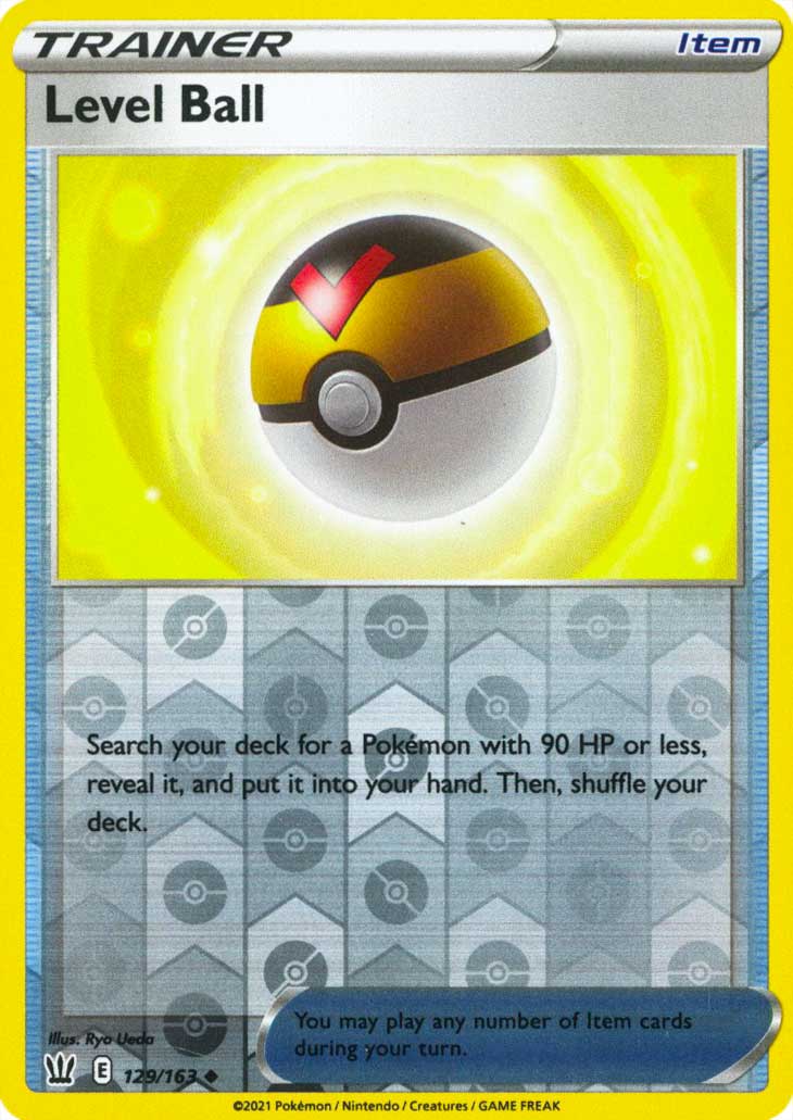 129 / 163 Level Ball Non Comune Reverse foil (EN) -NEAR MINT-