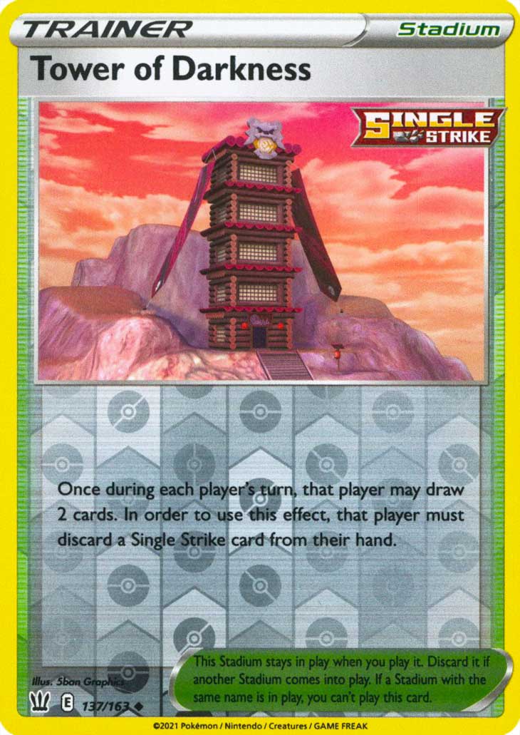 137 / 163 Tower of Darkness Non Comune Reverse foil (EN) -NEAR MINT-